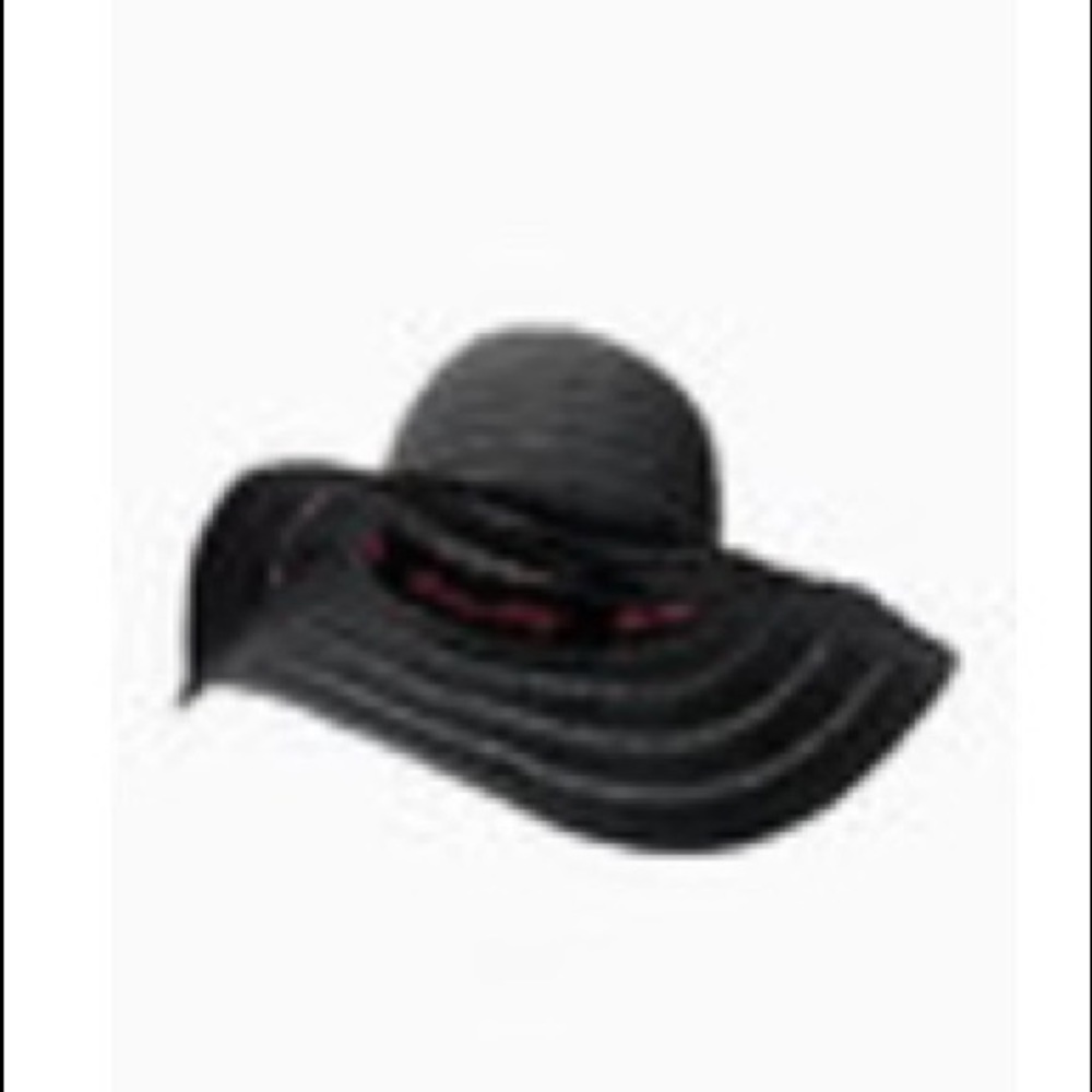 NWT Stella & Dot Black Marina Sun Hat